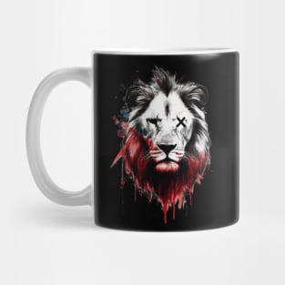 Regal Lions Unveiled: The Lion King's Majestic World Mug